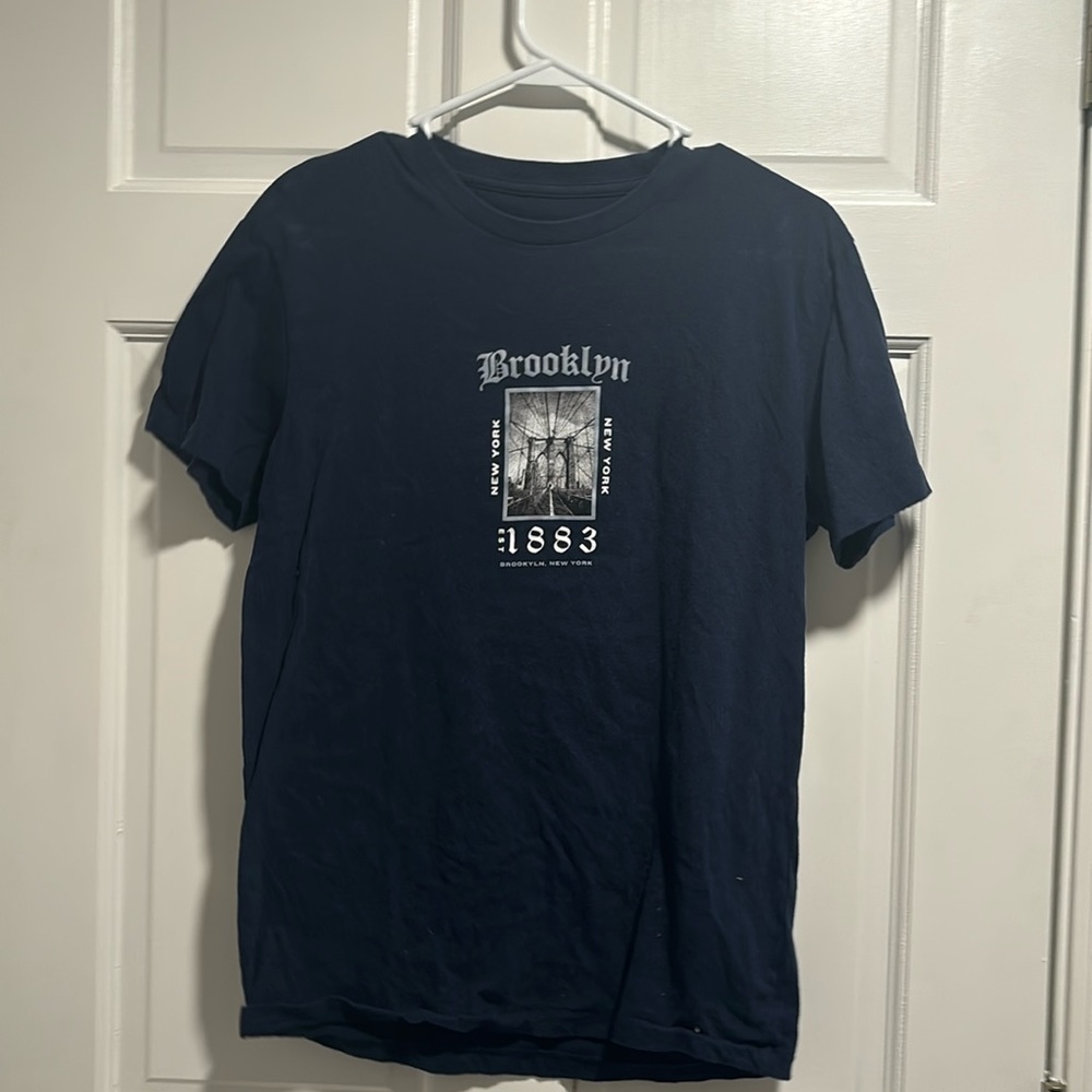 Teal Aeropostale size small Brooklyn T-shirt